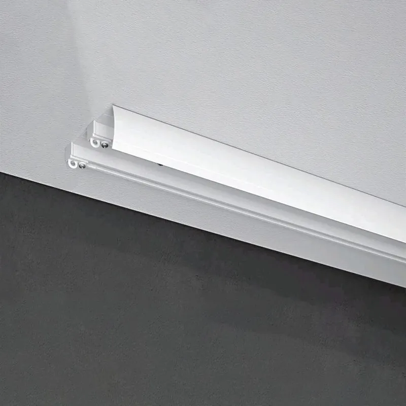 Sina Perdea Dubla din Aluminiu cu Masca 150 cm, 2 Canale, cu Accesorii Incluse - APDSNAM016_150_APDSNAM