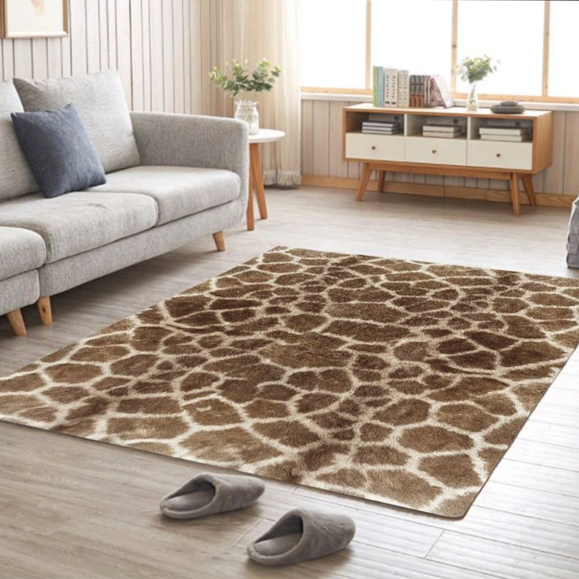 Covor Antiderapant pentru Dormitor 180x280 cm - Savana Safari - CVHD067_180x280_CVH