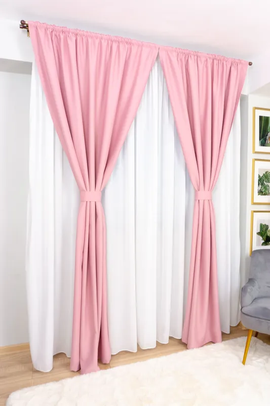 Draperie Roz Drajeu Blackout  - BOTD049_PLC