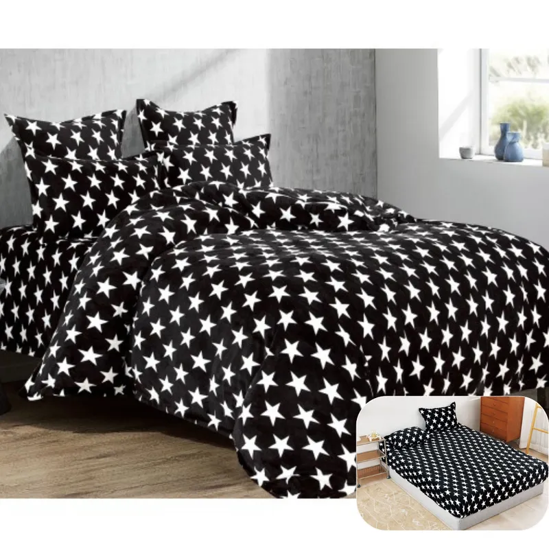 Lenjerie Cocolino cu Elastic 4 Piese - Cer Înstelat - CBE4M_R104