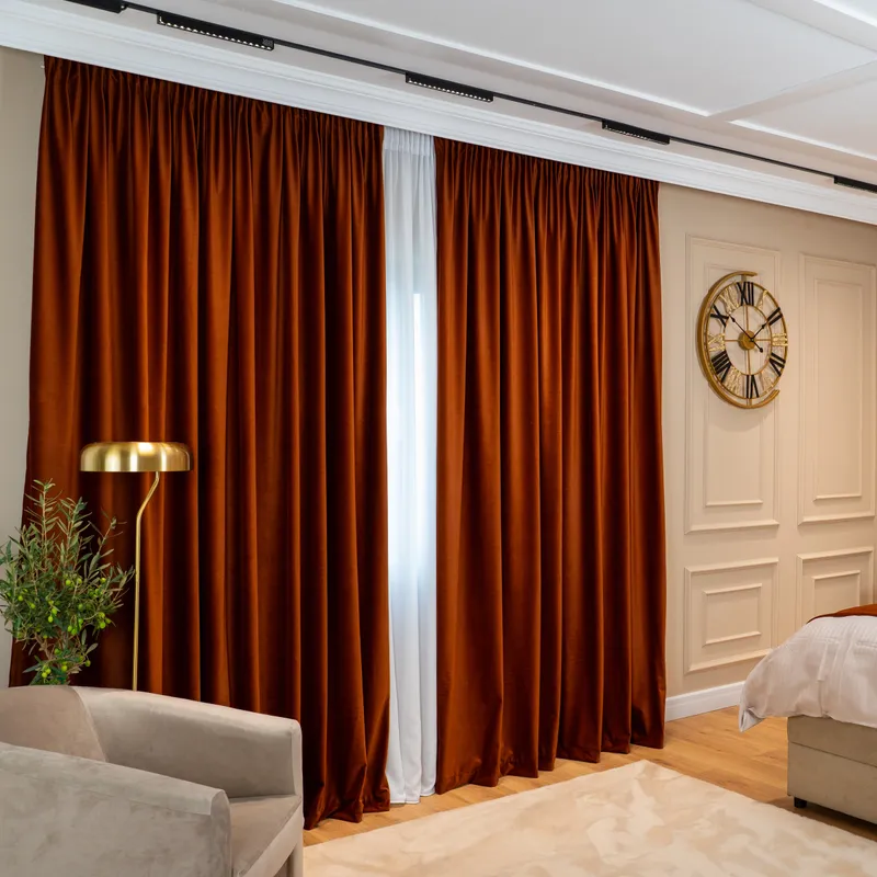 Draperia Ducesei din Catifea Nobilă, Maro Chocolat - CPV03_PLC