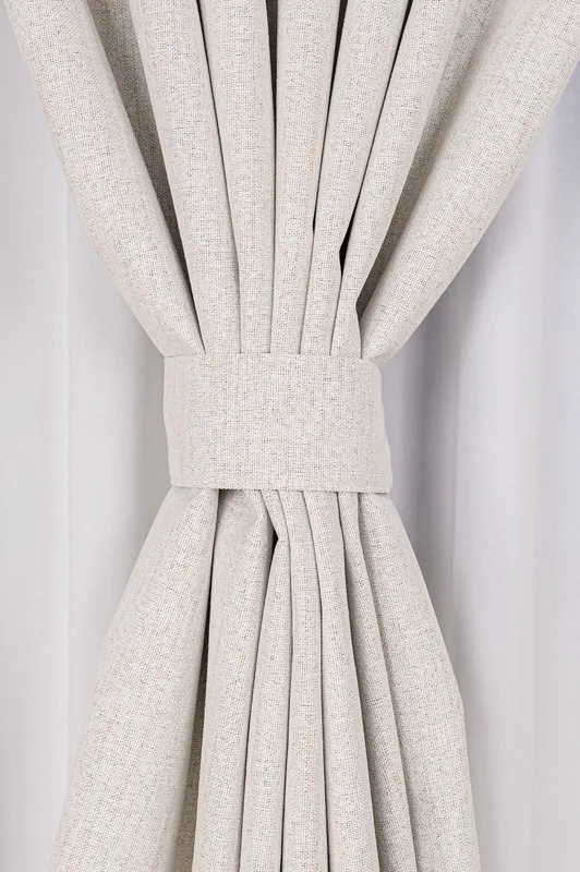 Draperie din In Perfect Blackout 100% White Latte - DIN017A_PLC