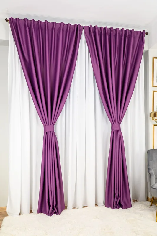 Draperie Blackout Mov Ametist - BOTD026E_PLC
