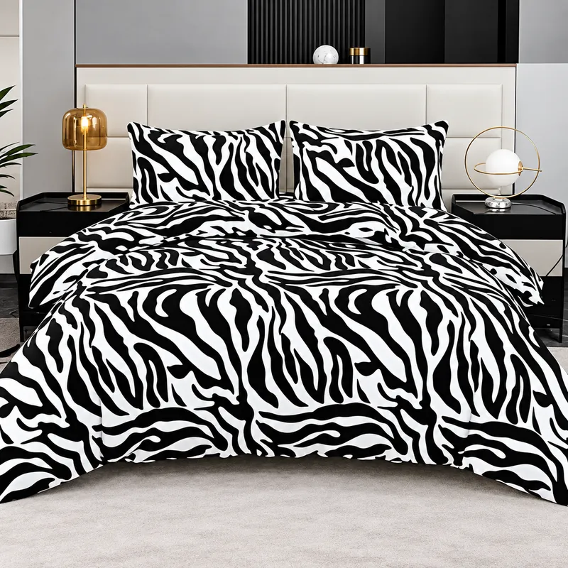 Lenjerie Cocolino cu Elastic 4 Piese - Zebra - CBE4A_F080