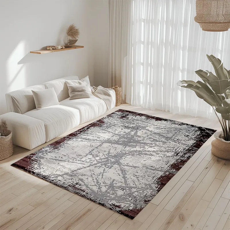 Covor pentru Dormitor 200x300 cm - Model Abstract Maro - CVHD081_200x300_CVH