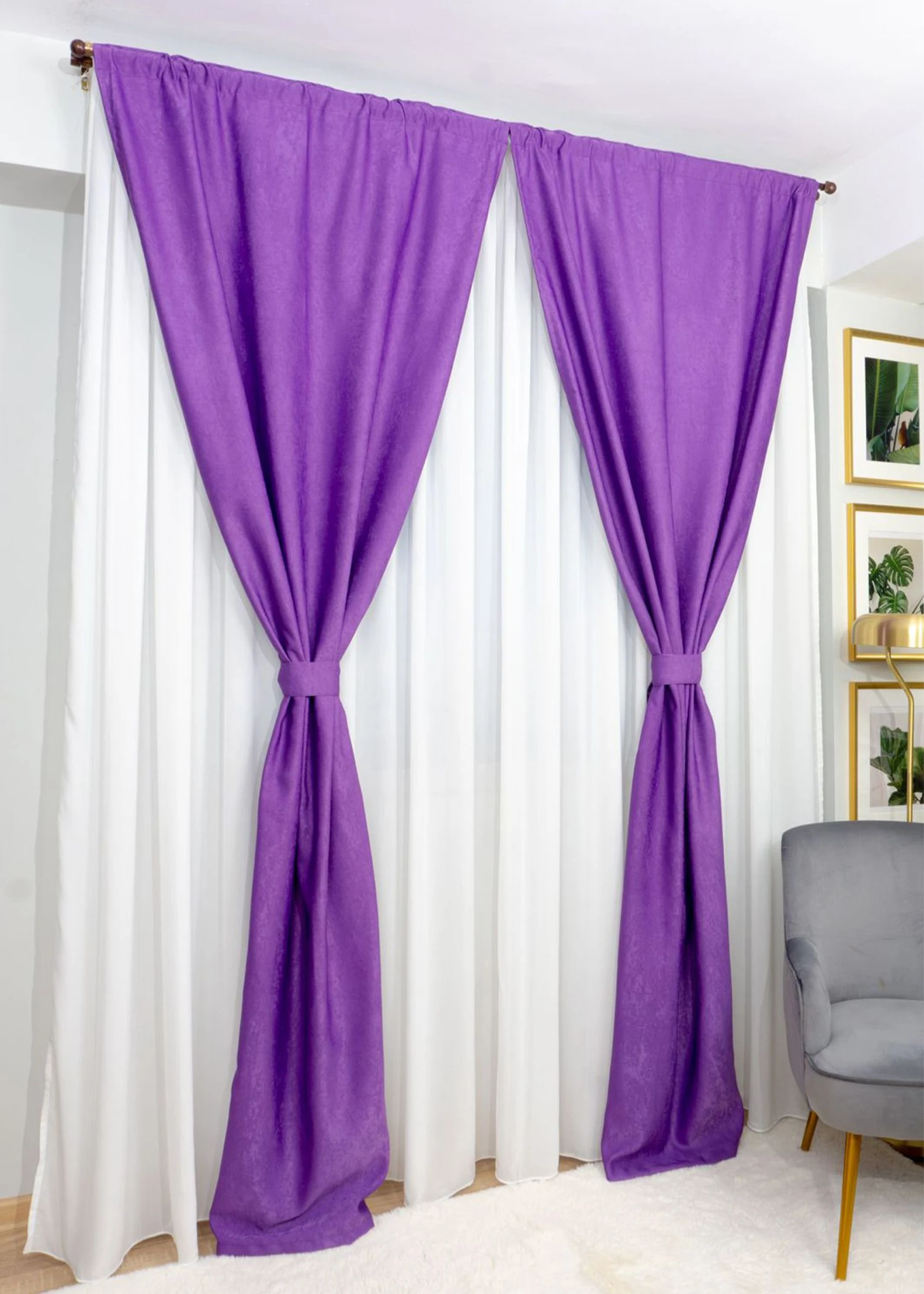 Set Venus - Perdea Alba Voal  PERD007_300x245_D1_20_ATL si Draperii Soft Mov - DRPS007D_100X245_A1_10_ATL cu Rejansa Set_ATL