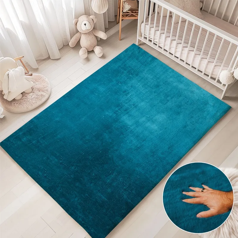 Covor Turcoaz Elegant Pufos - Happy Touch – Intens - 160x230 cm - CVHP010_160x230_CVH