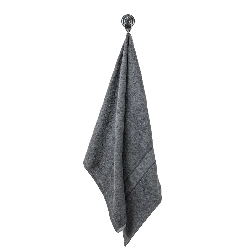 Prosop Gri Inchis de Față din Bumbac 100%, 50x90 cm - PRSM008