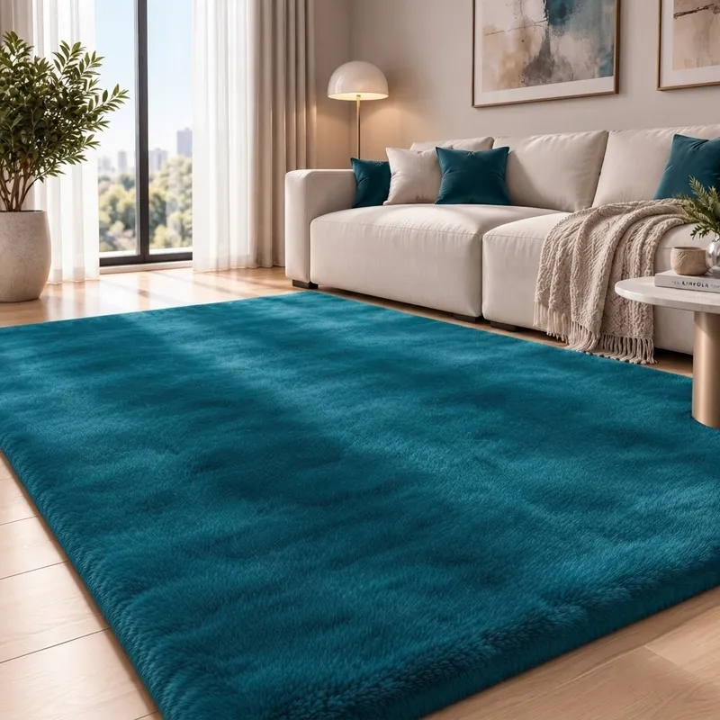 Covor Turcoaz Elegant Pufos - Happy Touch – Intens - 160x230 cm - CVHP010_160x230_CVH