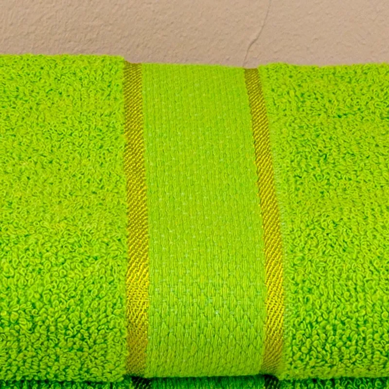 Prosop din Bumbac 100%, Verde Lime, Mari 70x140 cm, 420 g/m²