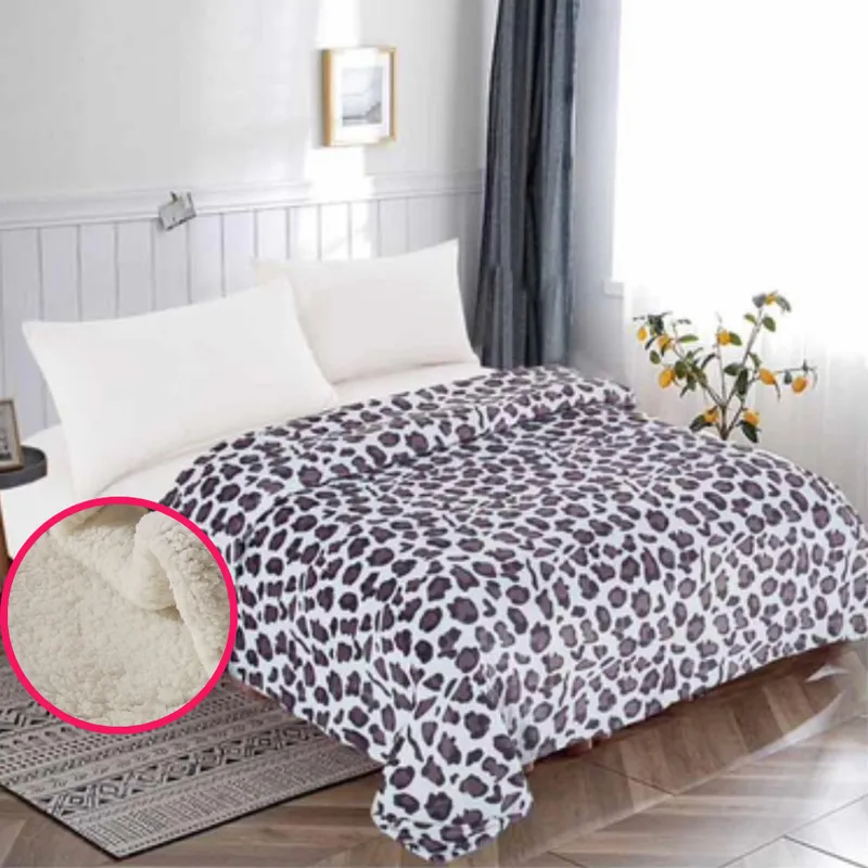 Patura Cocolino cu Blanita - Animal Print Mare - PCBS_U101