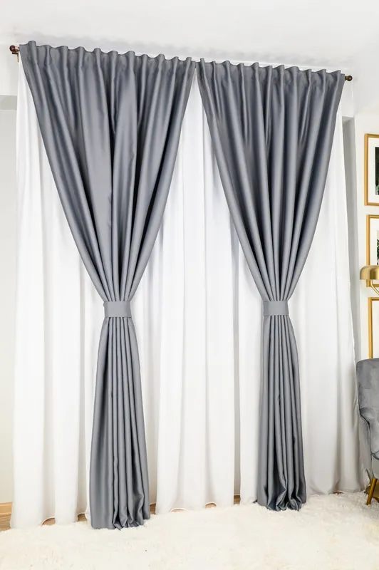 Draperie Blackout Gri Titanium - BOTD025E_PLC