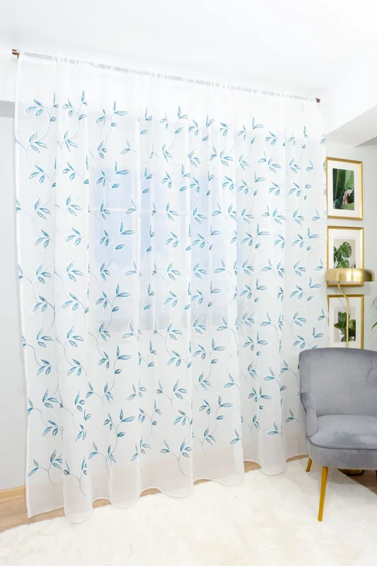 Perdea din In Harmony Turcoaz 300x245cm cu Rejansa - PERD093B_300x245_ATL