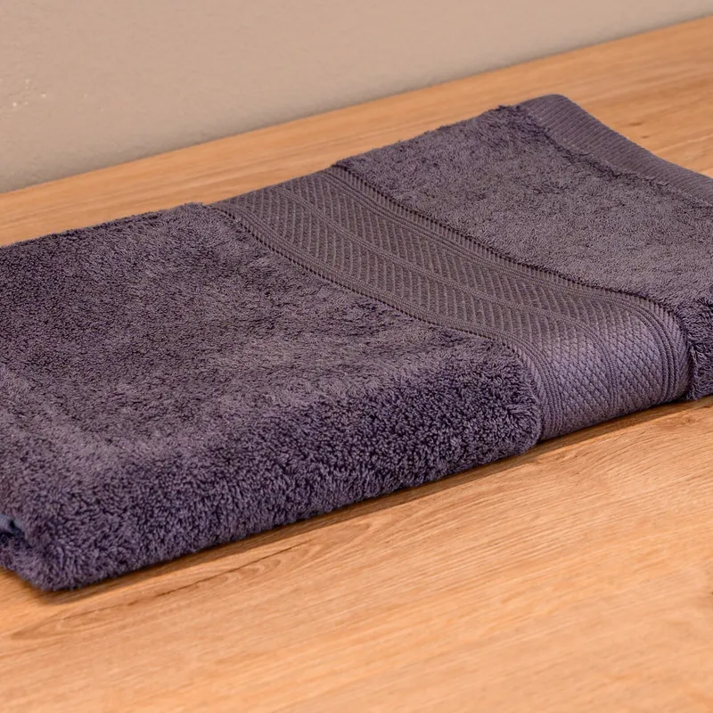 Prosop Gri Premium din Fibre de Bambus 100%, Super Absorbant 70x140 cm - PRSBL002