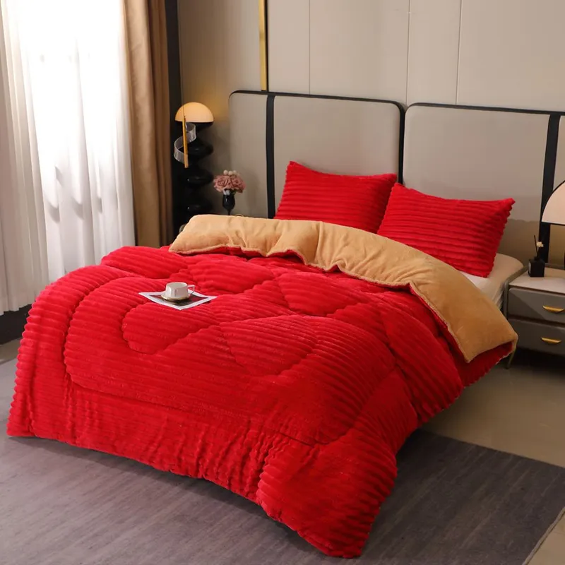 Pilota Cocolino cu Blanita 200x230cm RESIGILAT - Rosu si Bej - PM_O050RESIG
