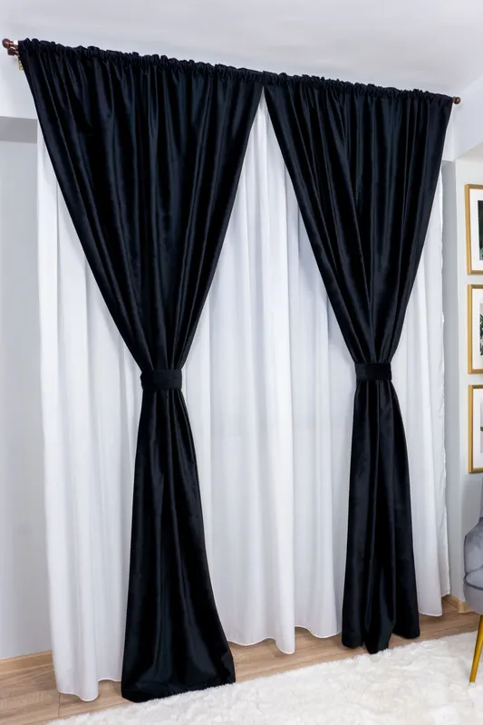 Draperie Catifea Neagra - CTFD000_PLC