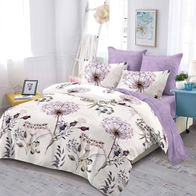Lenjerie Finet 6 Piese - Papadie Lila - LFS_C129B