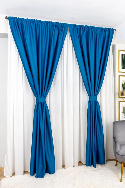 Draperie Blackout Turcoaz Intens - BOTD053B_PLC