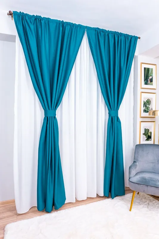 Draperie Blackout Turcoaz Elegant - BOTD001_PLC