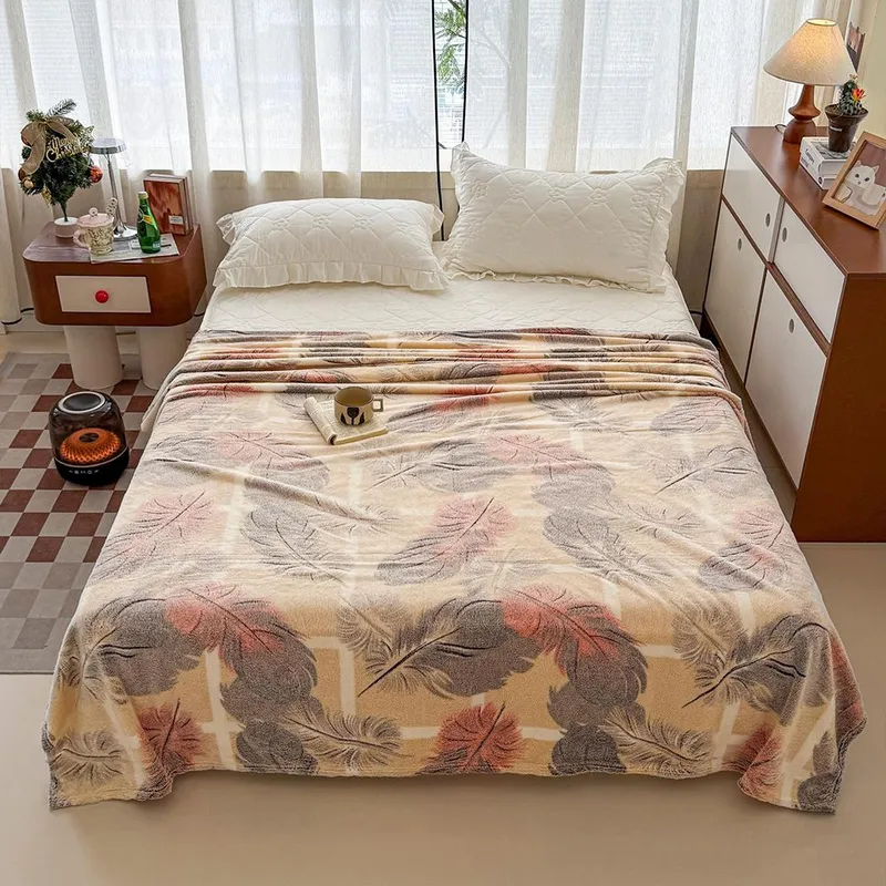 Patura de Vara Pufoasa Cocolino (200x230 cm) - Pene Colorate - PCVF_U085