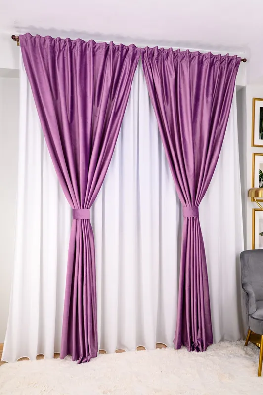 Draperie din Catifea Violet - CTFD018C_PLC
