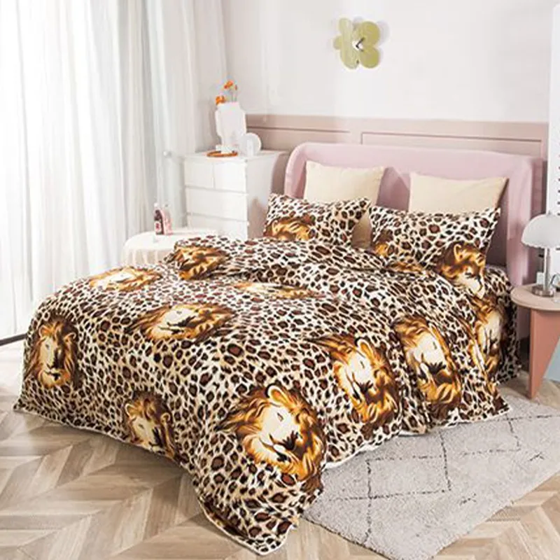 Lenjerie 4 Piese Cocolino - Animal Print - CBO4M_S113