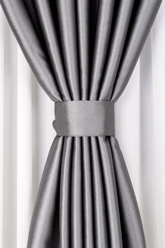 Draperie Blackout 100% Perfect Gri Titanium Metalizat - BOTD045D_PLC
