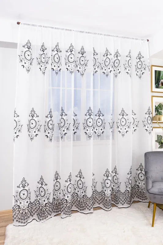 Perdea din In Lavinia Negru Regal - PERD0127A_PLC