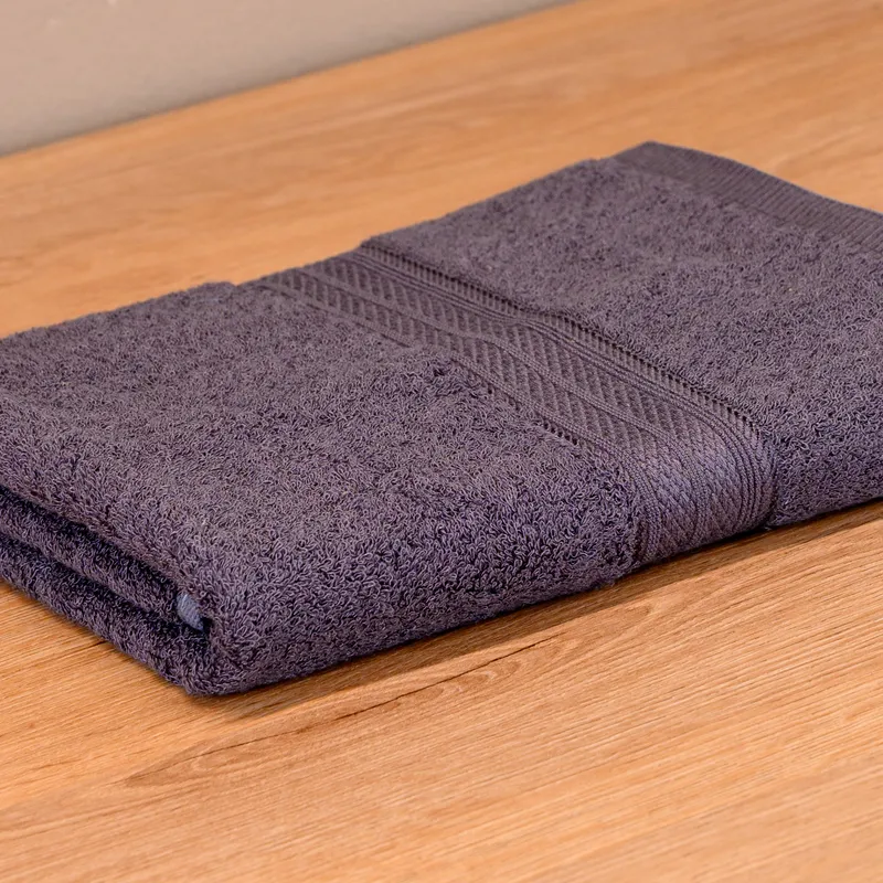 Prosop Gri Premium din Fibre de Bambus 100%, Super Absorbant 50x90 cm - PRSBM002
