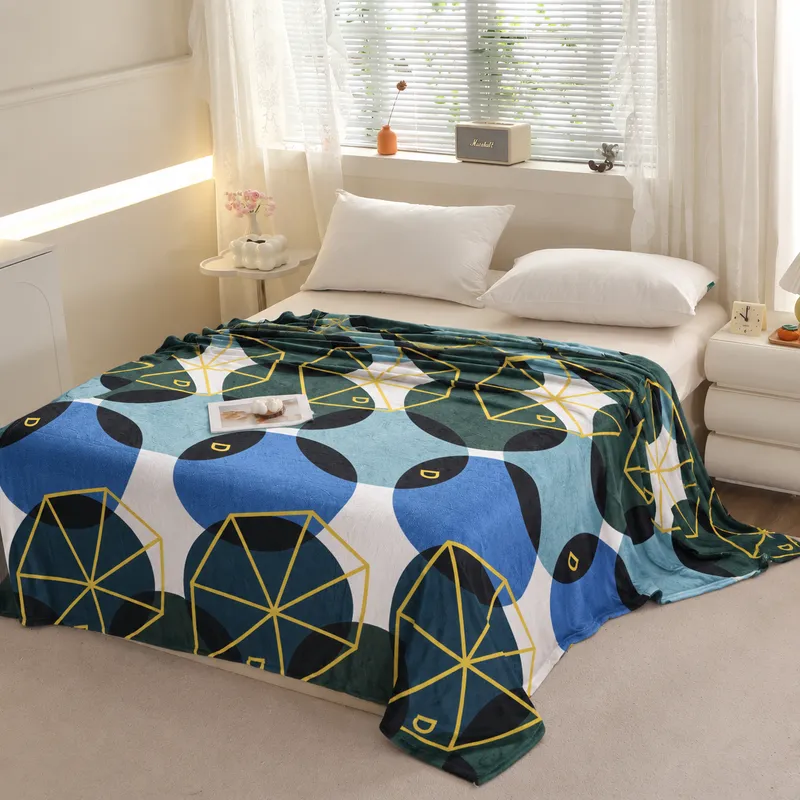 Patura Pufoasa Cocolino (200x230 cm) - Turcoaz Elegant - PCCM_T086