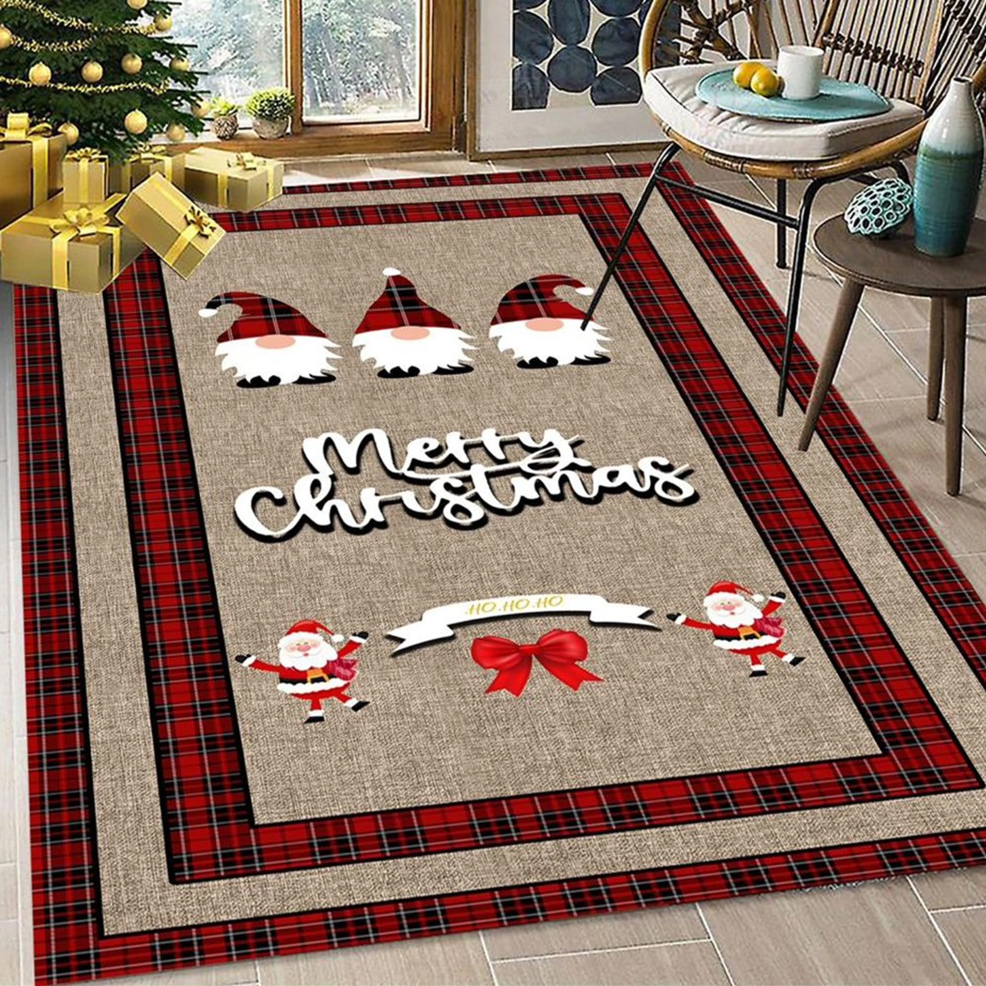 Covor Antiderapant pentru Dormitor 120x180 cm - Merry Christmas - CVHD079_120x180_CVH