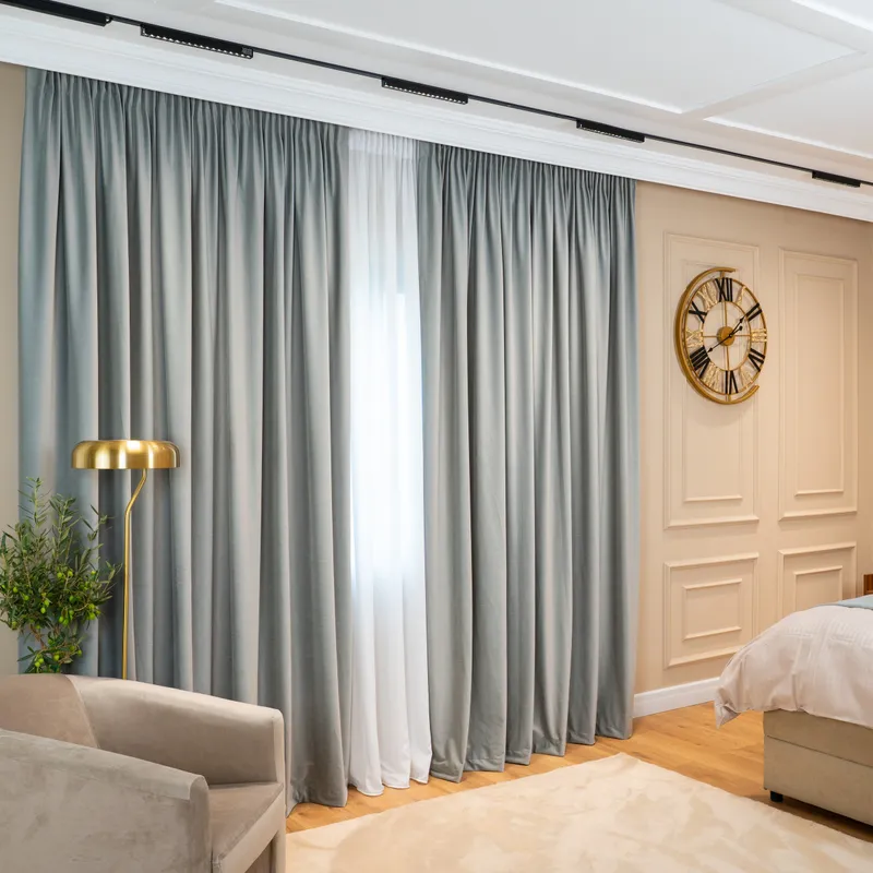 Draperia Ducesei din Catifea Nobilă, Gri Titan - CPV15_PLC