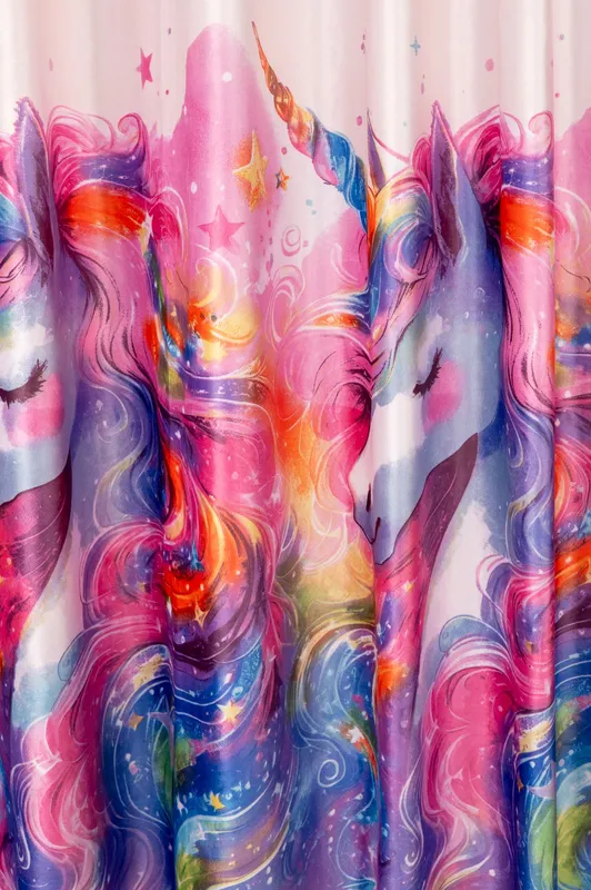 Draperie din Catifea 3D Unicorni - CTFD012B_PLC