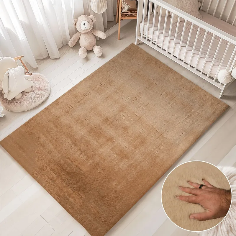 Covor Cappuccino Coffee Cozy RESIGILAT - Happy Touch - Moale si Adorabil - 160x230 cm - CVHP003_160x230_CVHRESIG