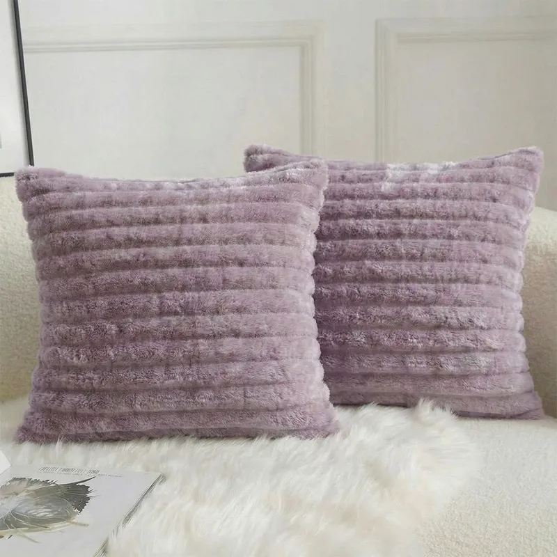 Set 2 Fete de Perna 50x50cm din Cocolino - Lila - PD_O055-2