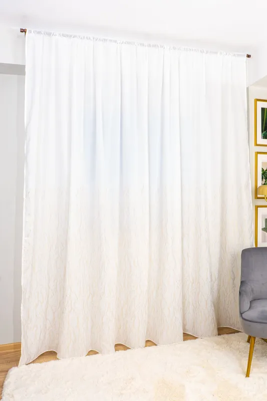 Set 2 Perdele din Matase Golden Touch 100x245cm cu Rejansa - PERD062C_100x245_ATL