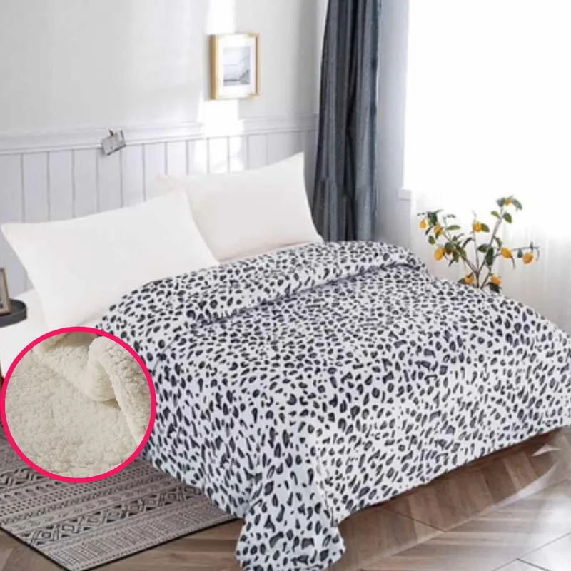 Patura Cocolino cu Blanita - Animal Print Mic - PCBS_U090B